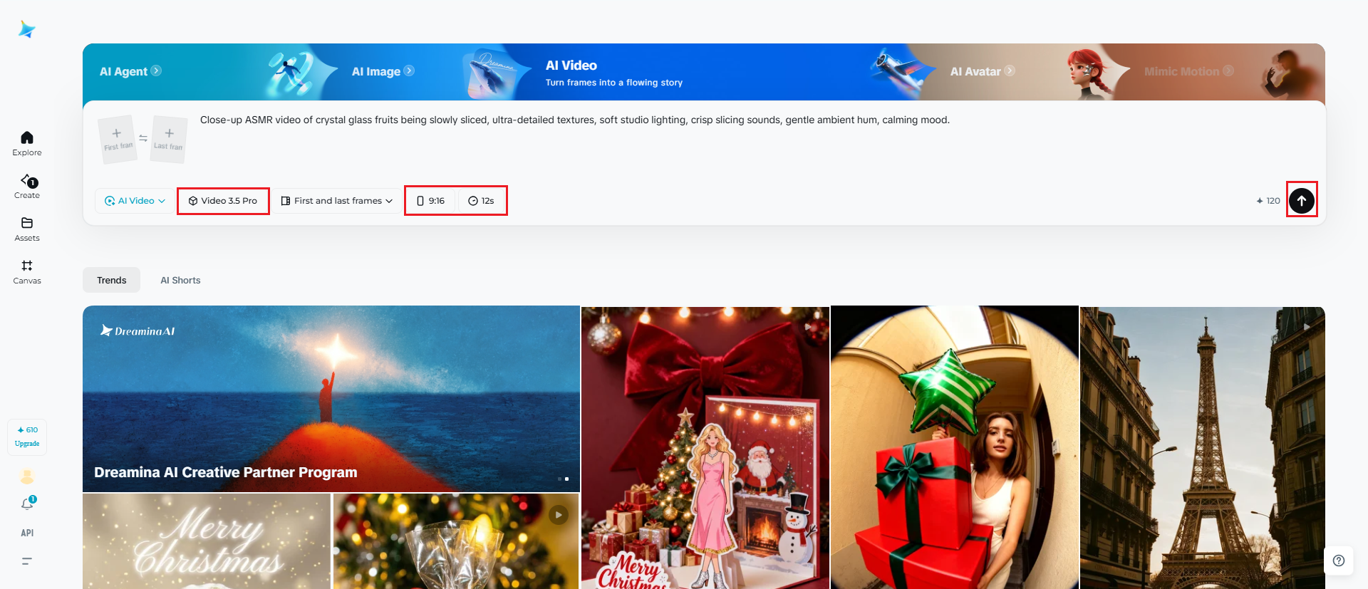 Generate your ASMR video