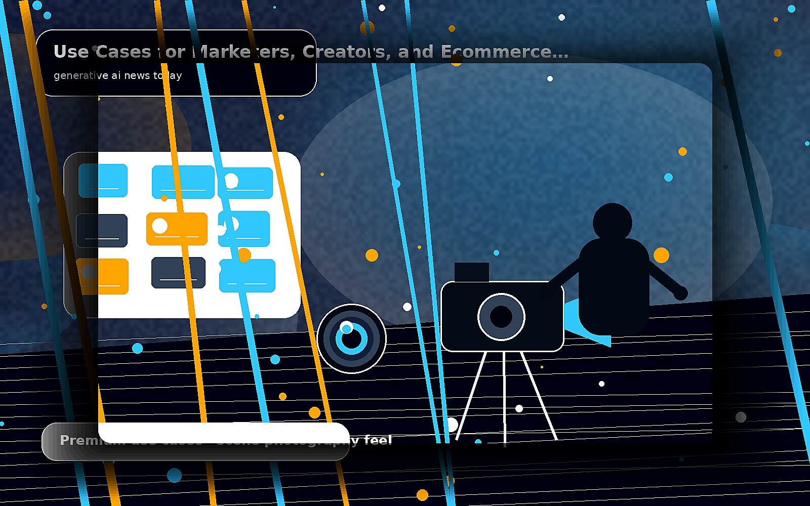 Use Cases for Marketers, Creators, and Ecommerce Teams — premium scene image for generative ai news today