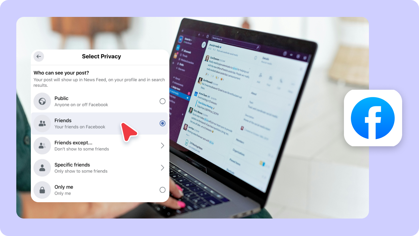 who can see my photos on facebook