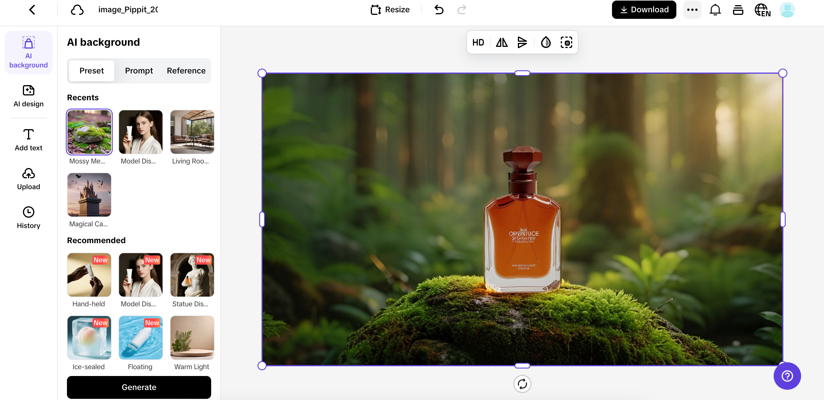 Crie cenários mágicos