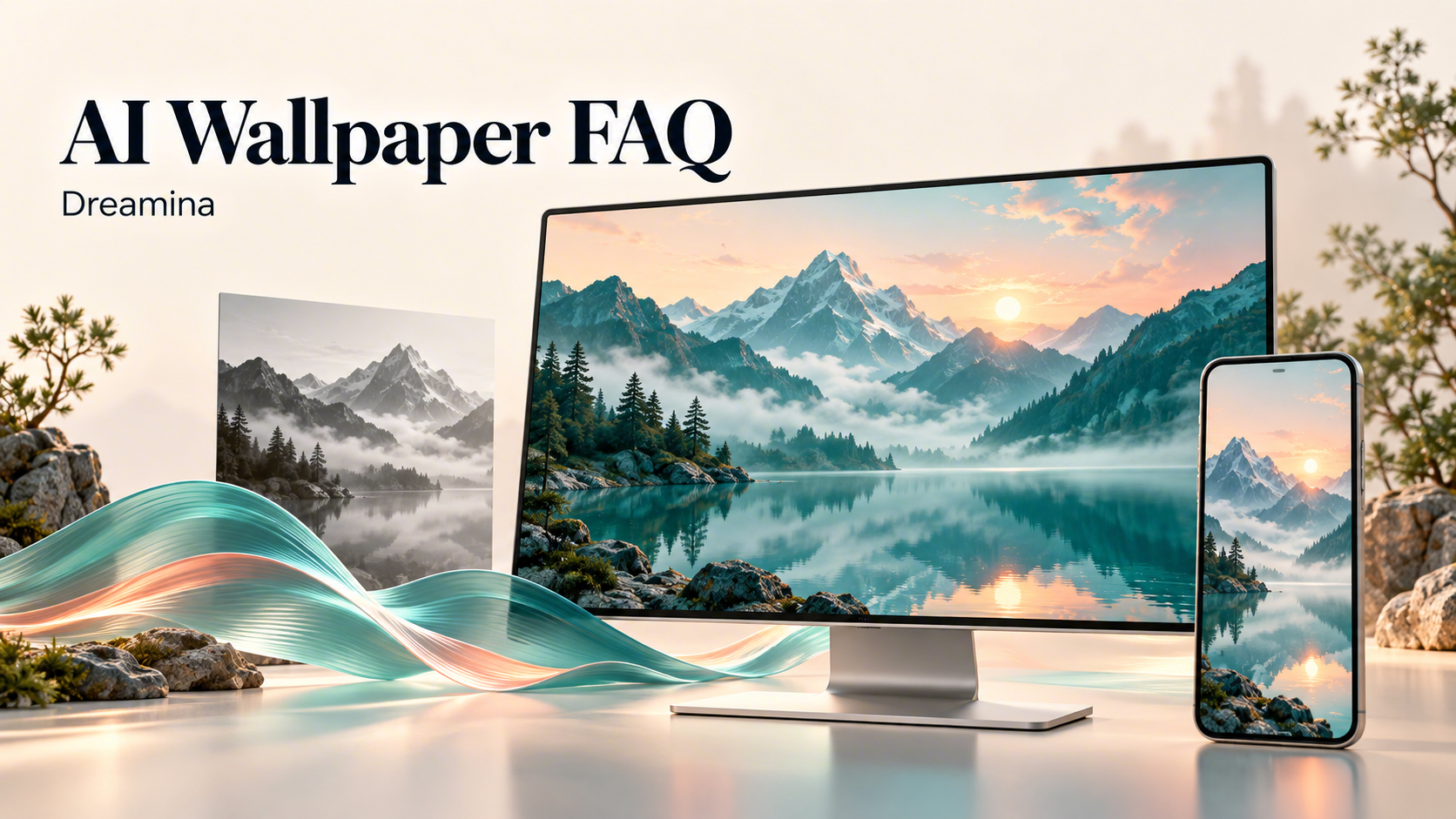 Free AI Wallpaper FAQ: Screen Size, 4K and Live Wallpapers