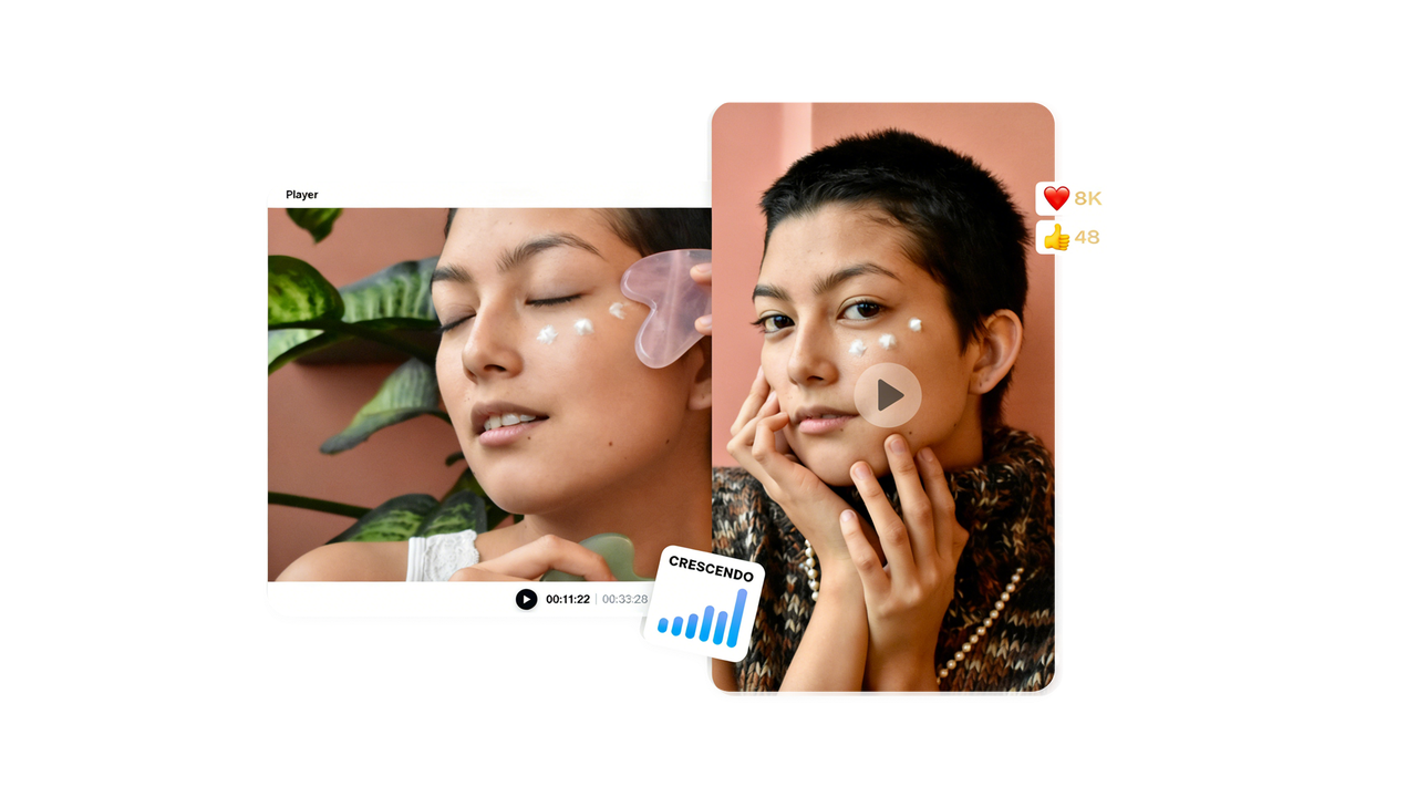 Criar vídeo com IA usando gerador de vídeo IA grátis do Pippit