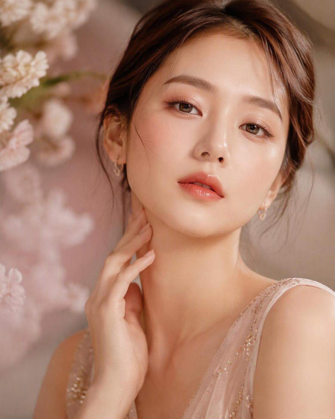 Korean Luxury Beauty Portrait Prompts hero visual 3