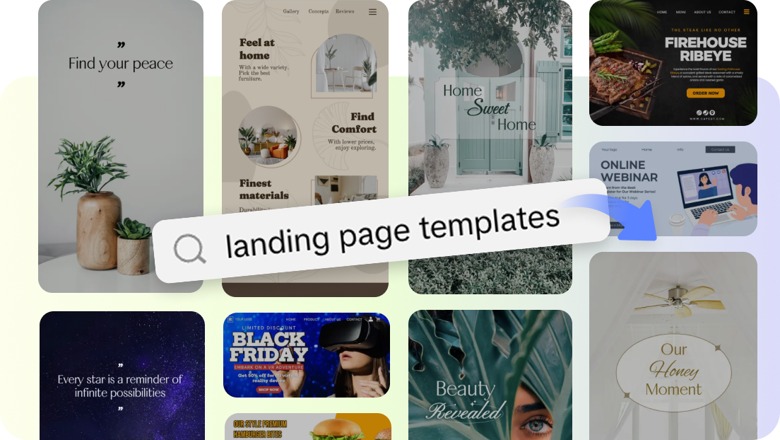แม่แบบแลนดิ้งเพจที่ออกแบบอย่างมืออาชีพ