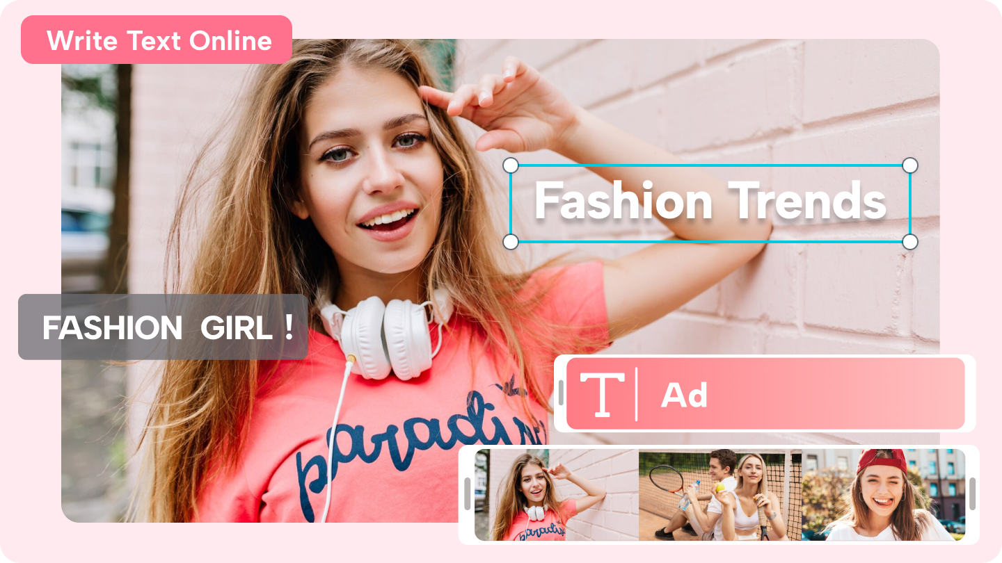 online write text