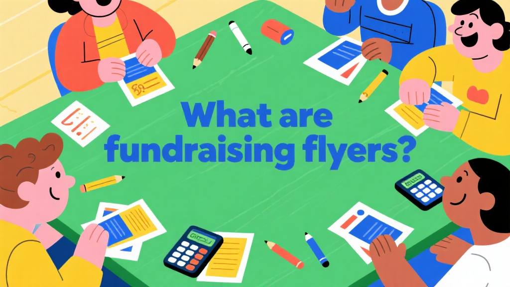 Introduction to fundraiser flyer