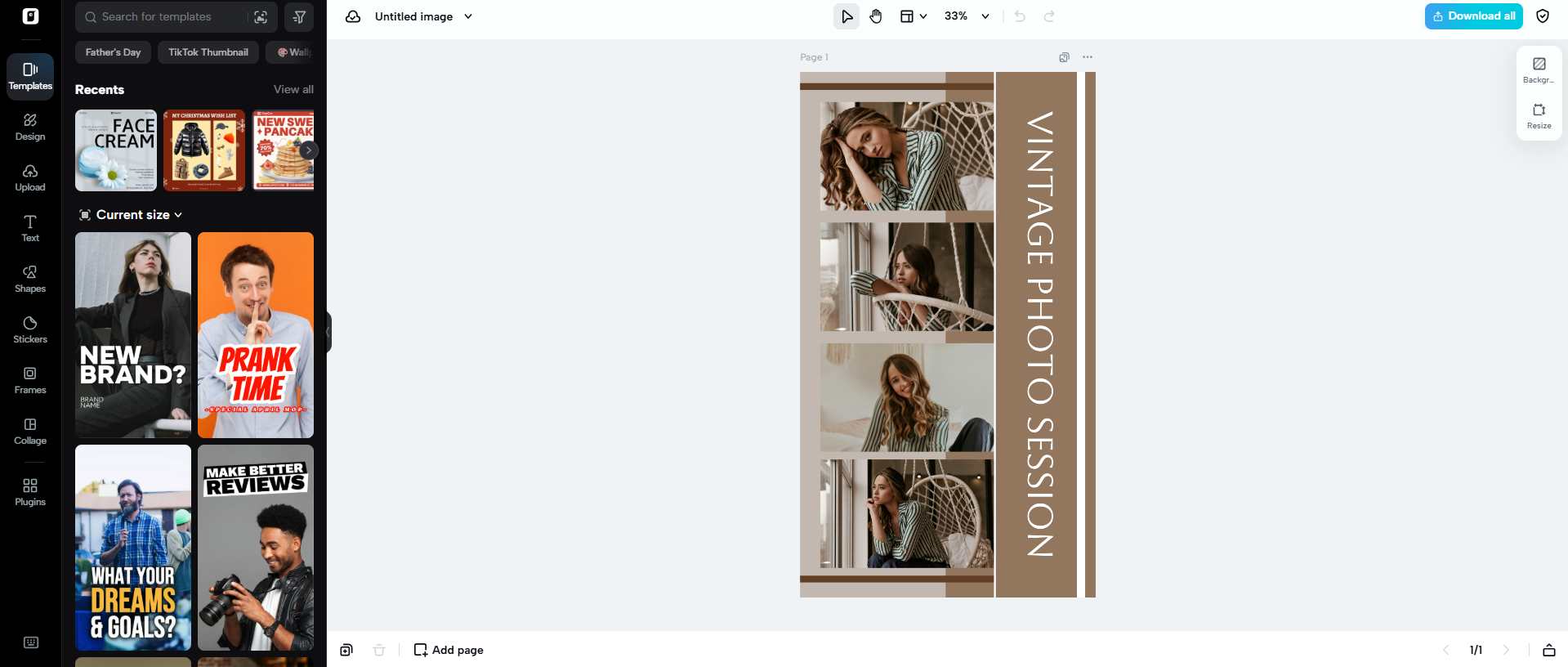 Intuitive editing