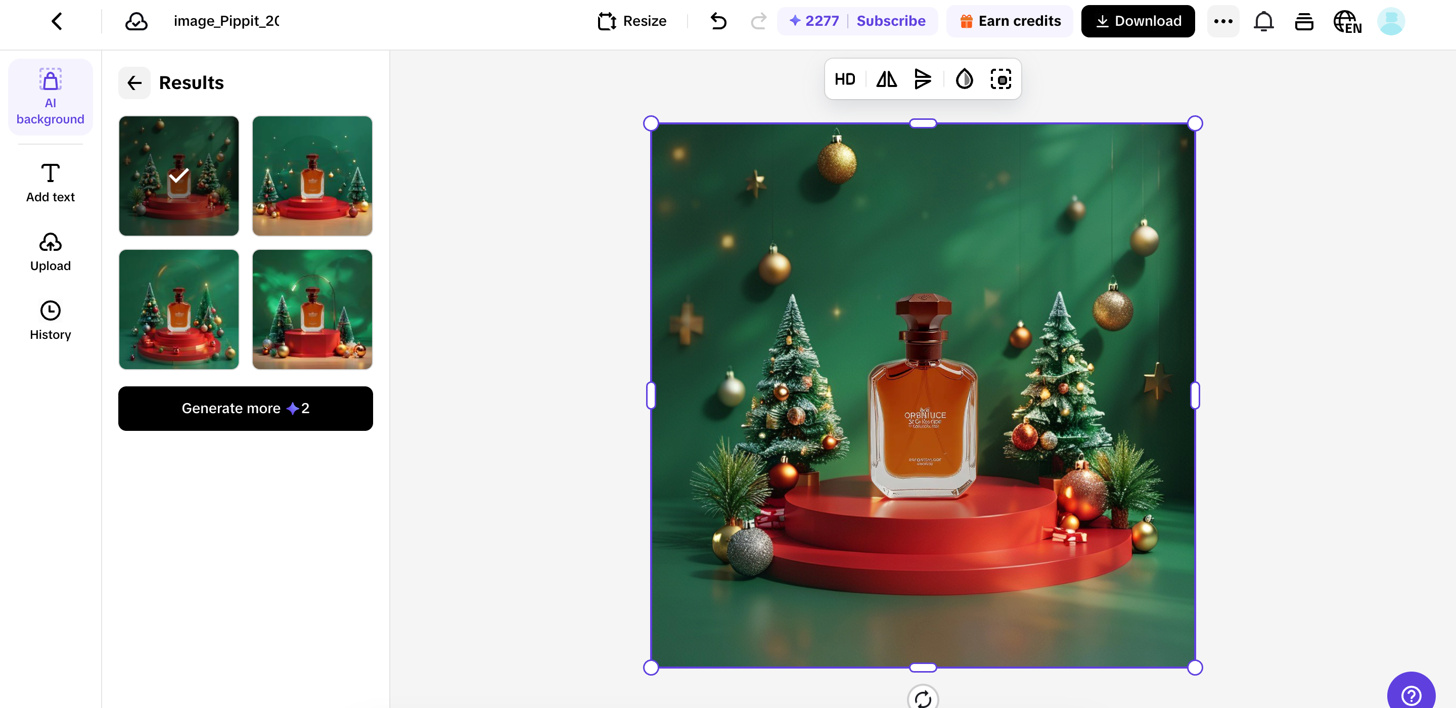 Design your background