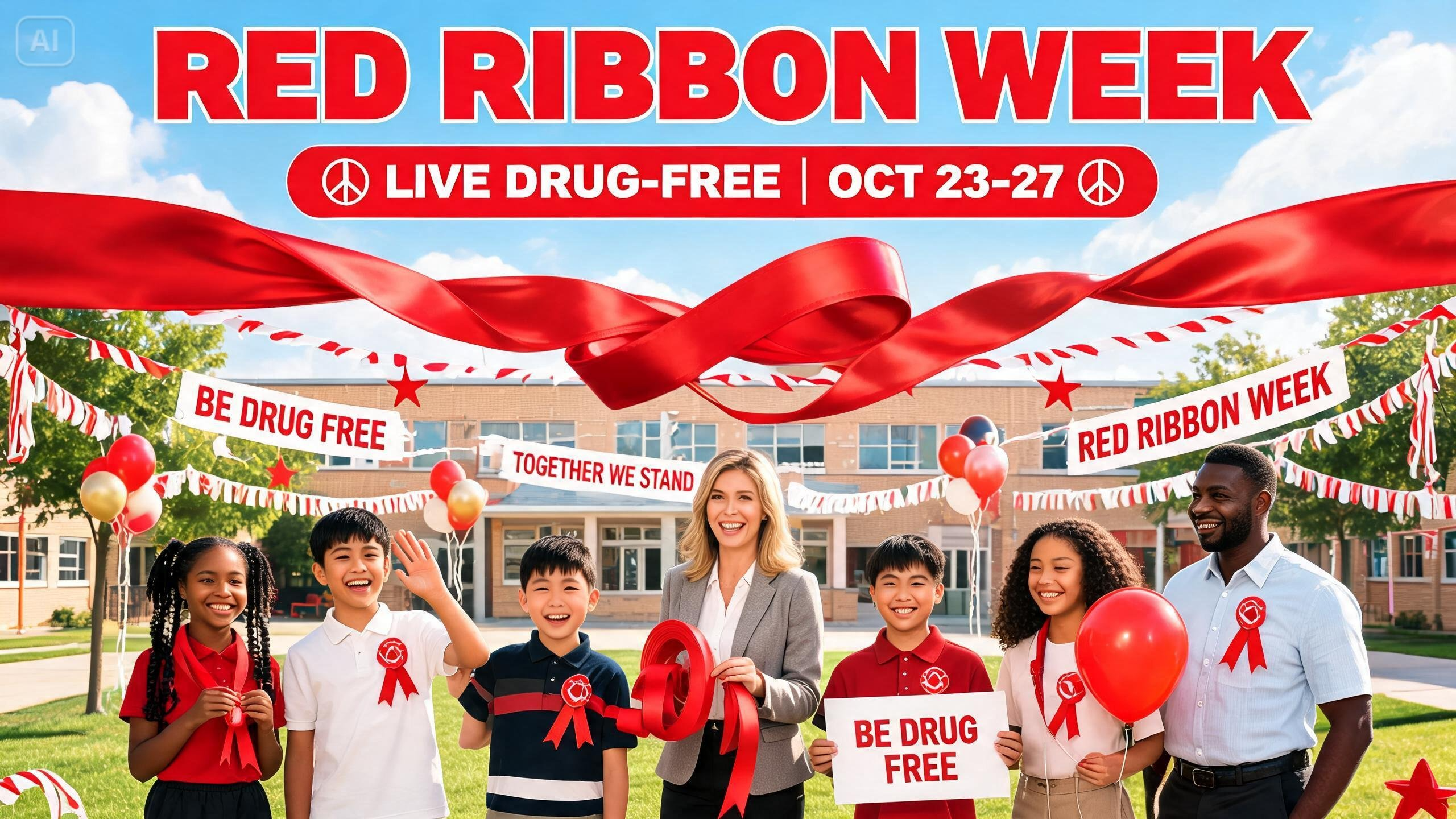 Celebrate a drug-free school