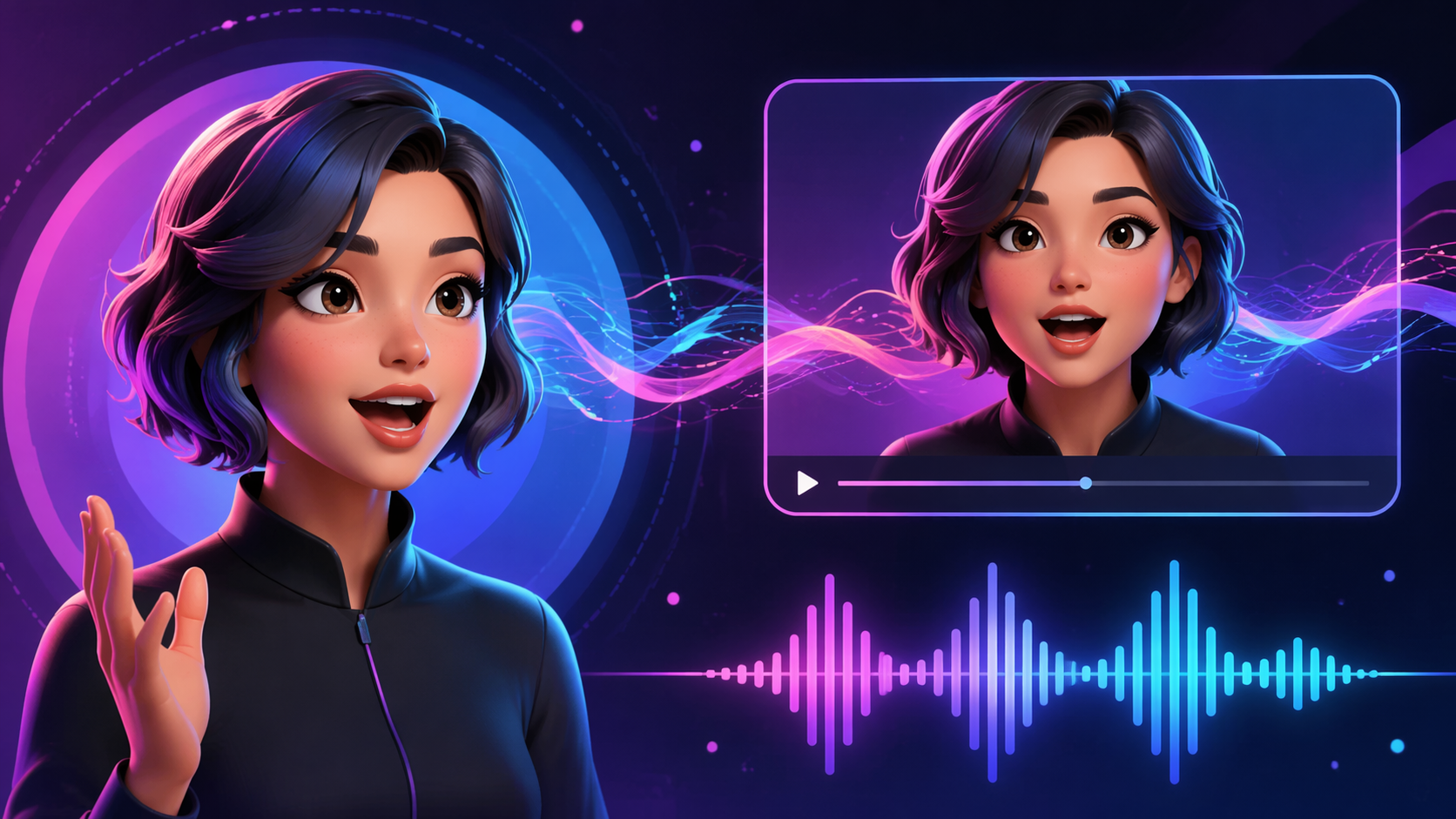 AI lip sync videos cover image