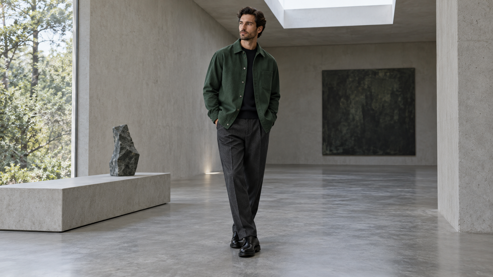 Instagram lookbook prompts: Forest Gallery Layers