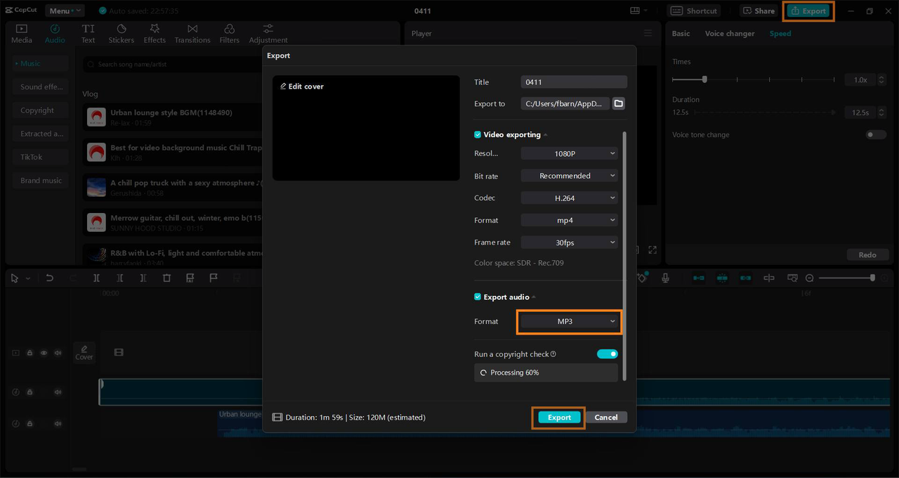 Troubleshooting export and project issues in CapCut PC