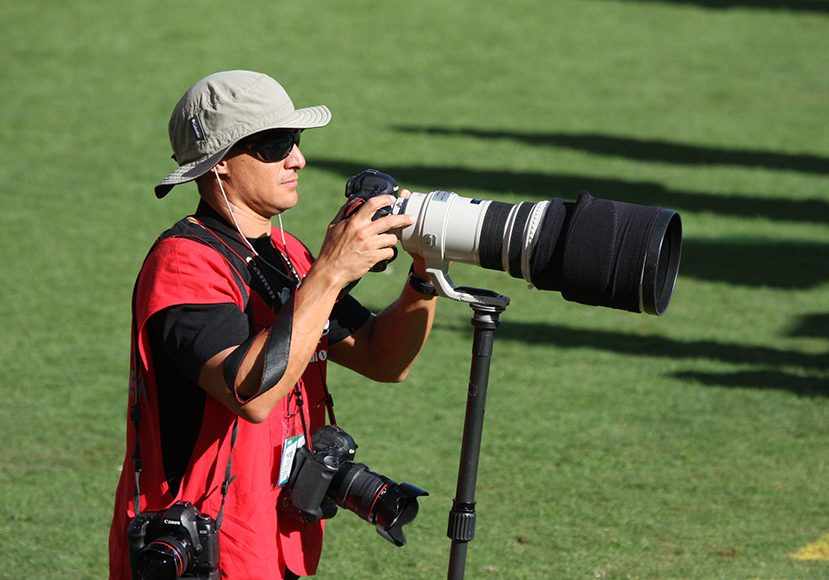 Zoom lens for sports photography