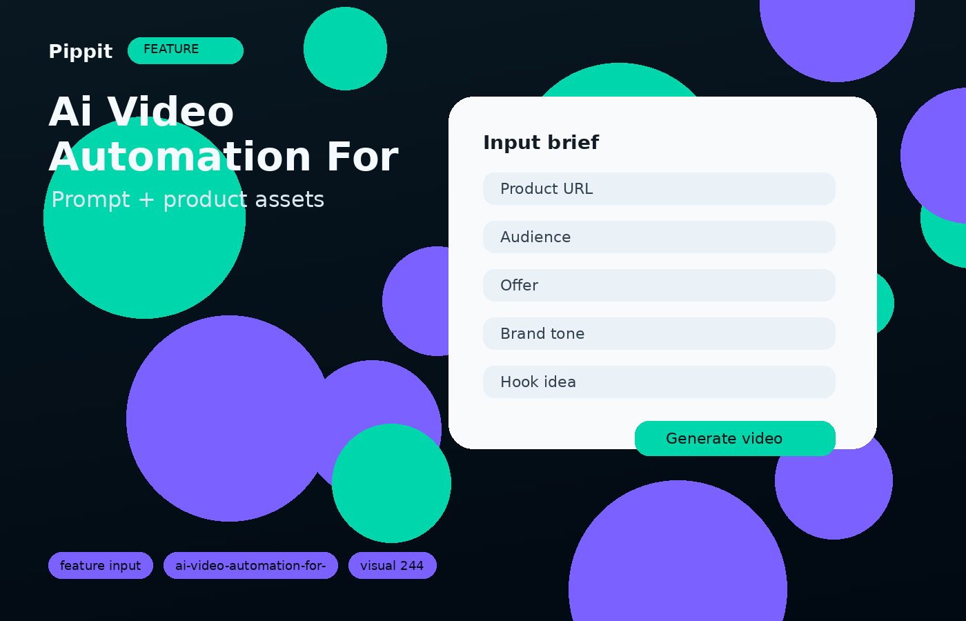 Ai Video Automation for Social Media turn rough inputs into a ready video direction visual