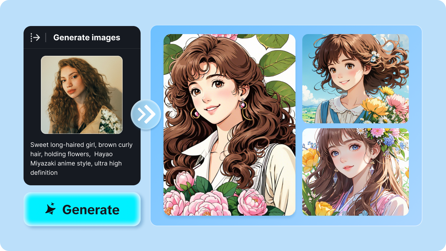 Générateur d'anime à partir de photos