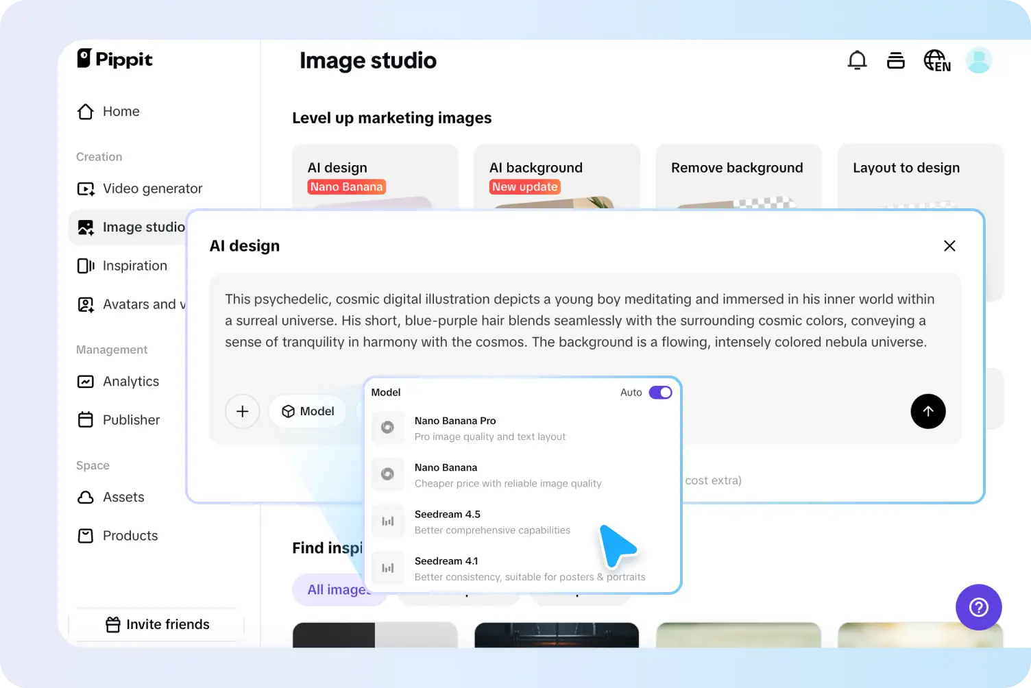 Create and customize
