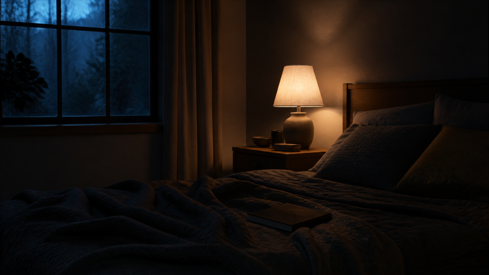 Warm lamp interior