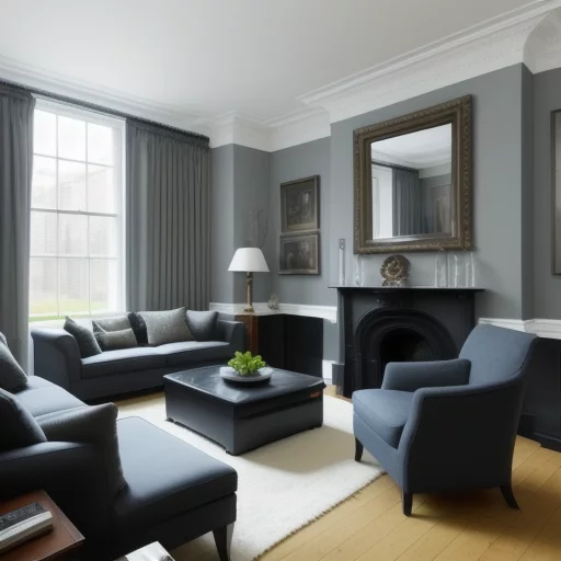 London's luxurious interior living room