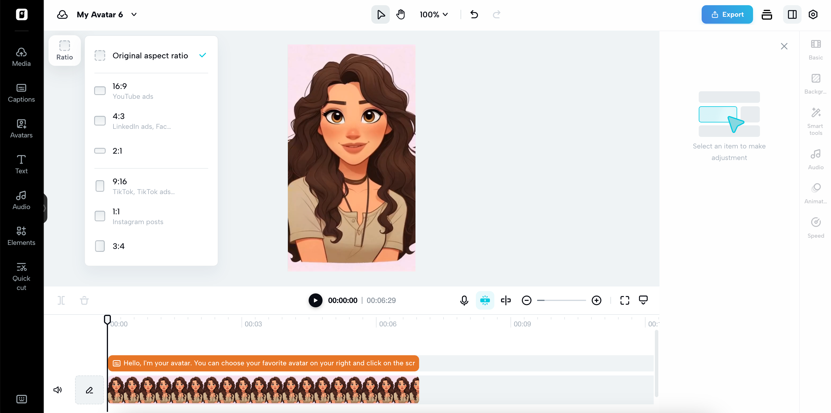 Social-ready cartoon videos for engagement