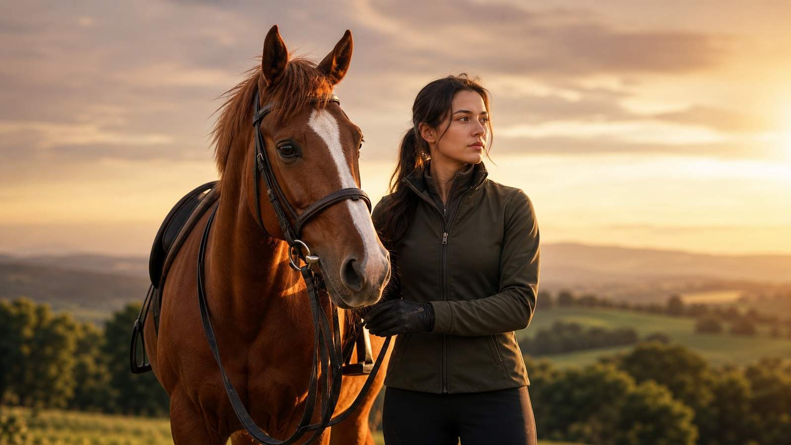 Instagram Horse Photo Editing Prompts example created for Dreamina