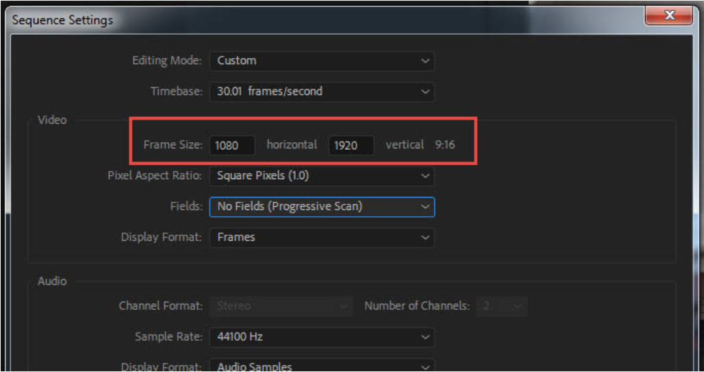 Customize Settings