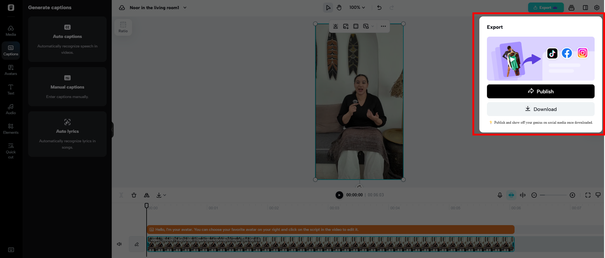 Export and post