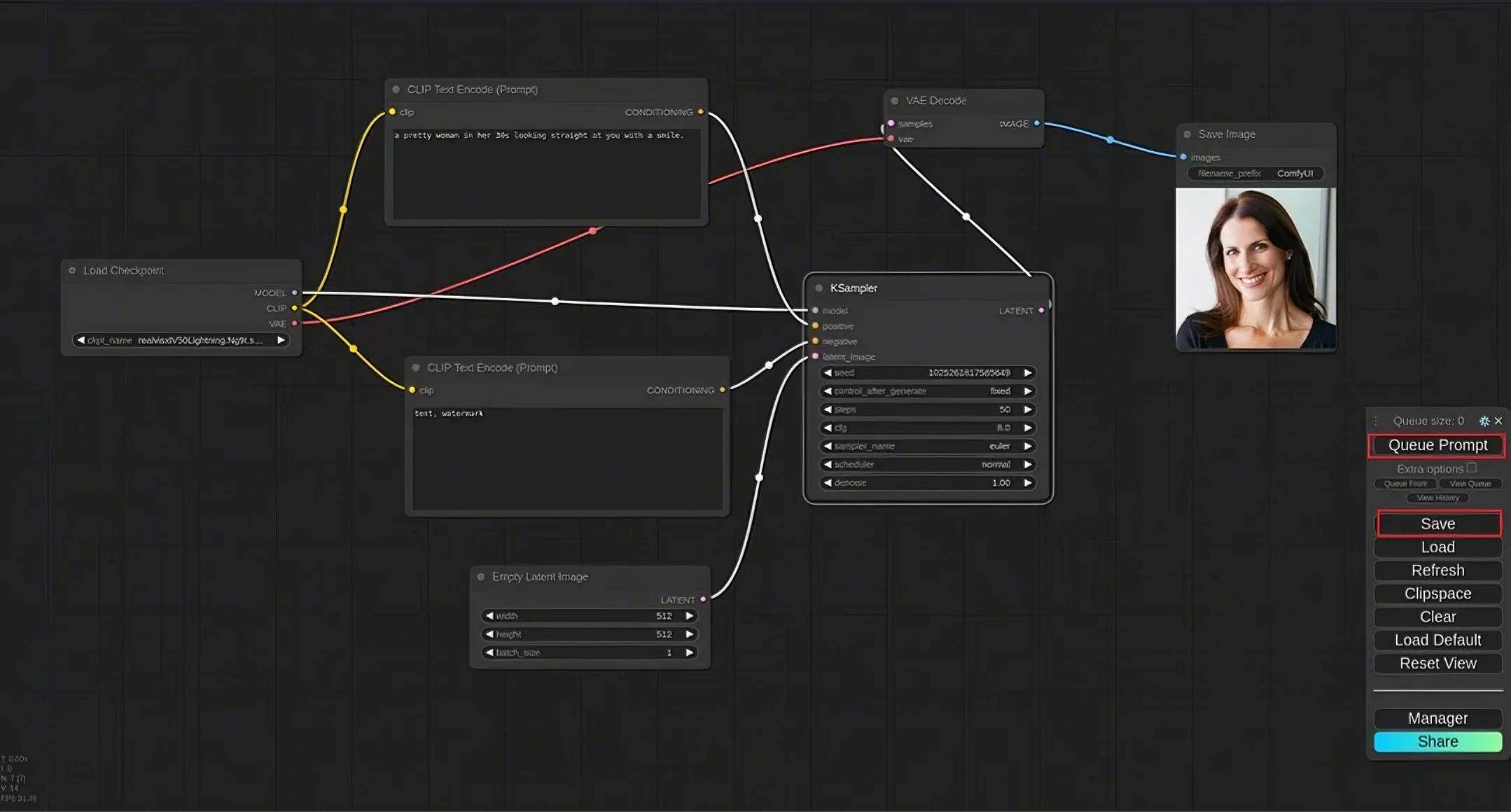 生成您的影象並儲存