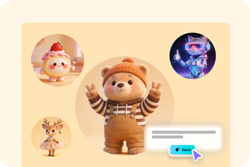 3D character creation