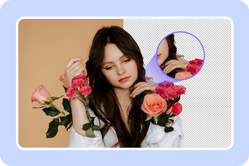 Îndepărtare de fundal de înaltă calitate și precisă