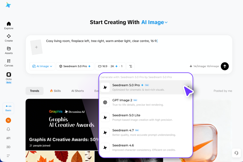 Ajuste la configuración y genere