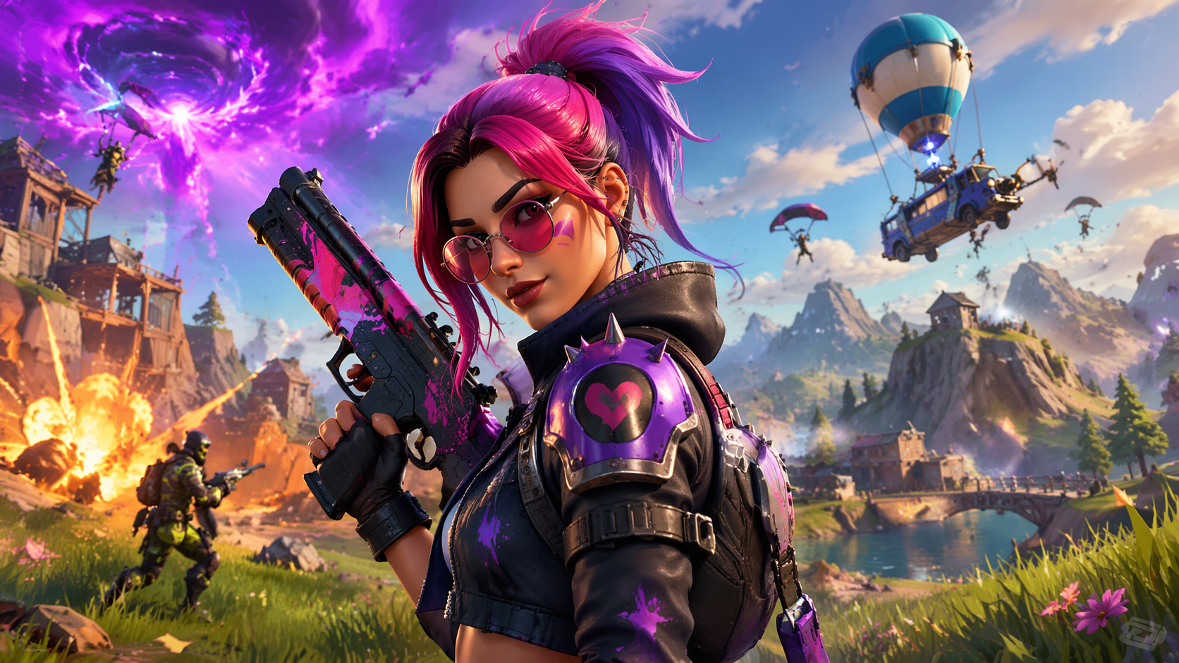 Dreamina fortnite filter 16:9 hero image