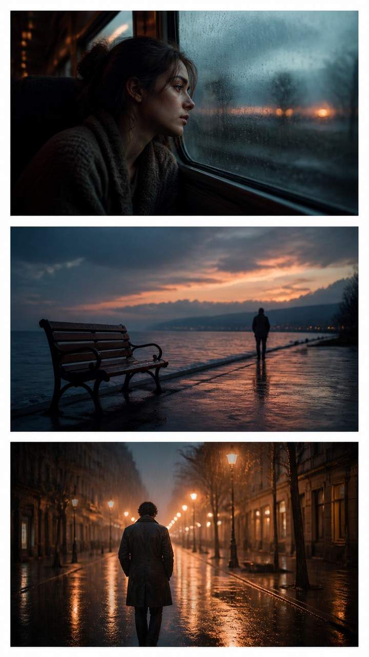 Cinematic Heartbreak AI Photo Editing Prompt mobile hero