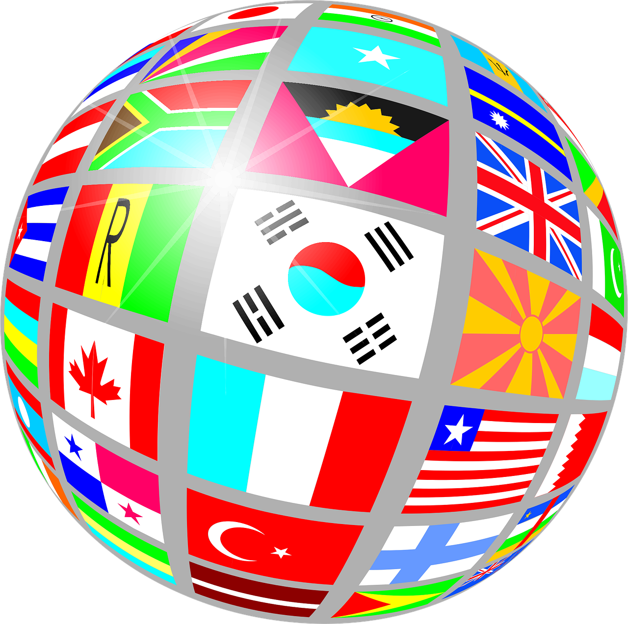 The CapCut interface showing a video with subtitles in multiple languages, demonstrating the translation feature.