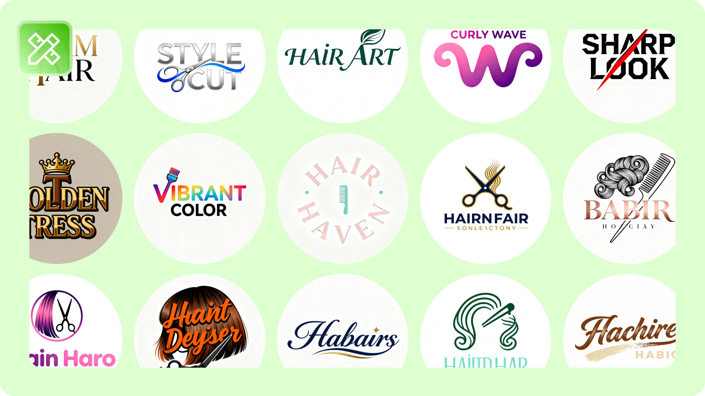 barber shop logo design