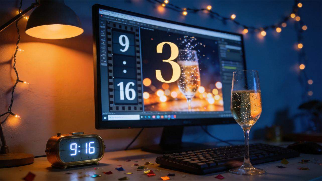 New Year Countdown Video Tutorial