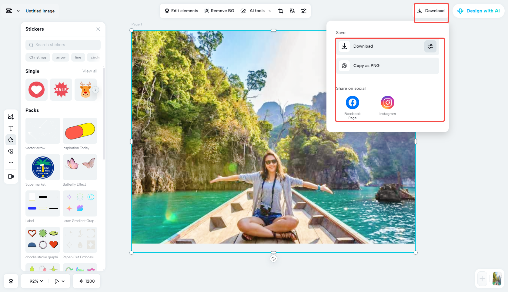 Download the color grading image