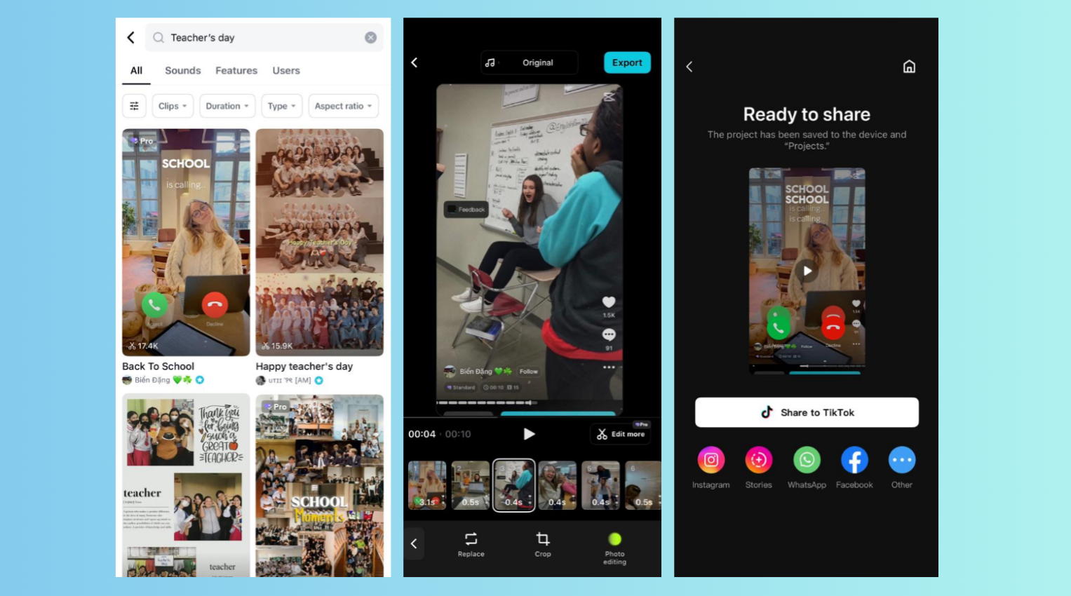 International Teachers Day templates