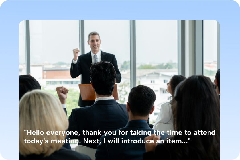 비즈니스 발표자료에 CapCut Web의 AI 자막 생성기 활용하기