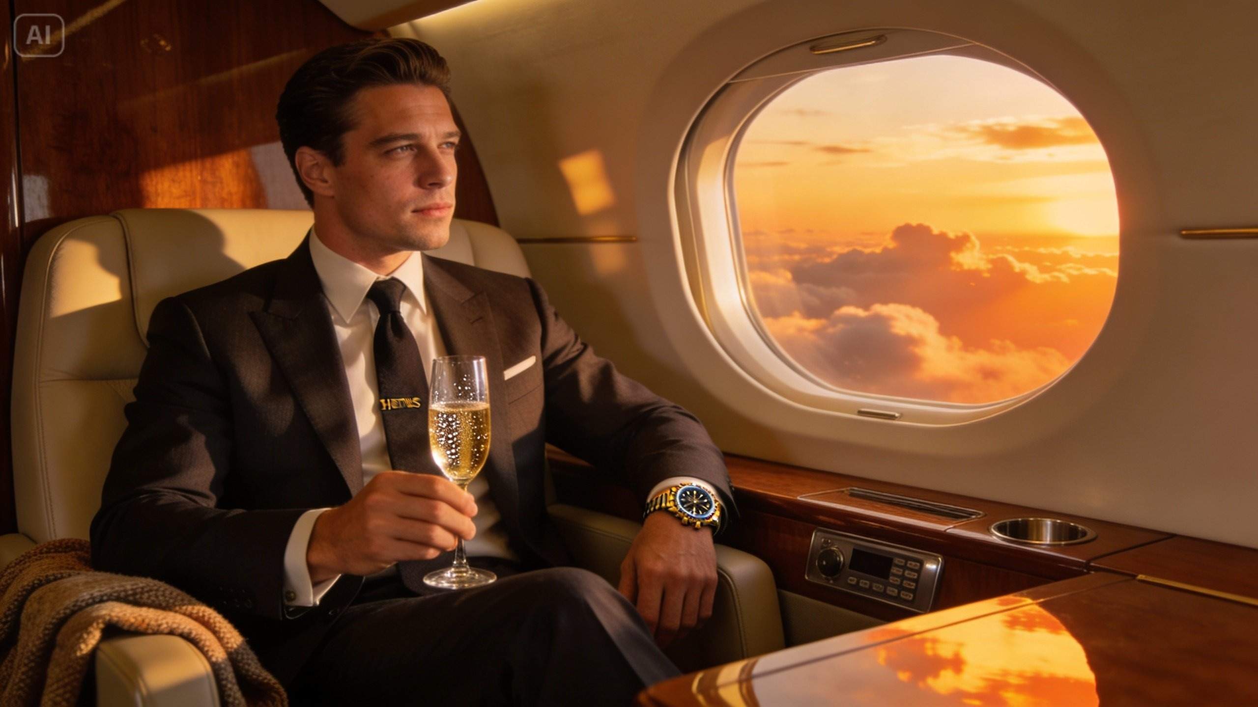 luxury money lifestyle AI photo mobile background image