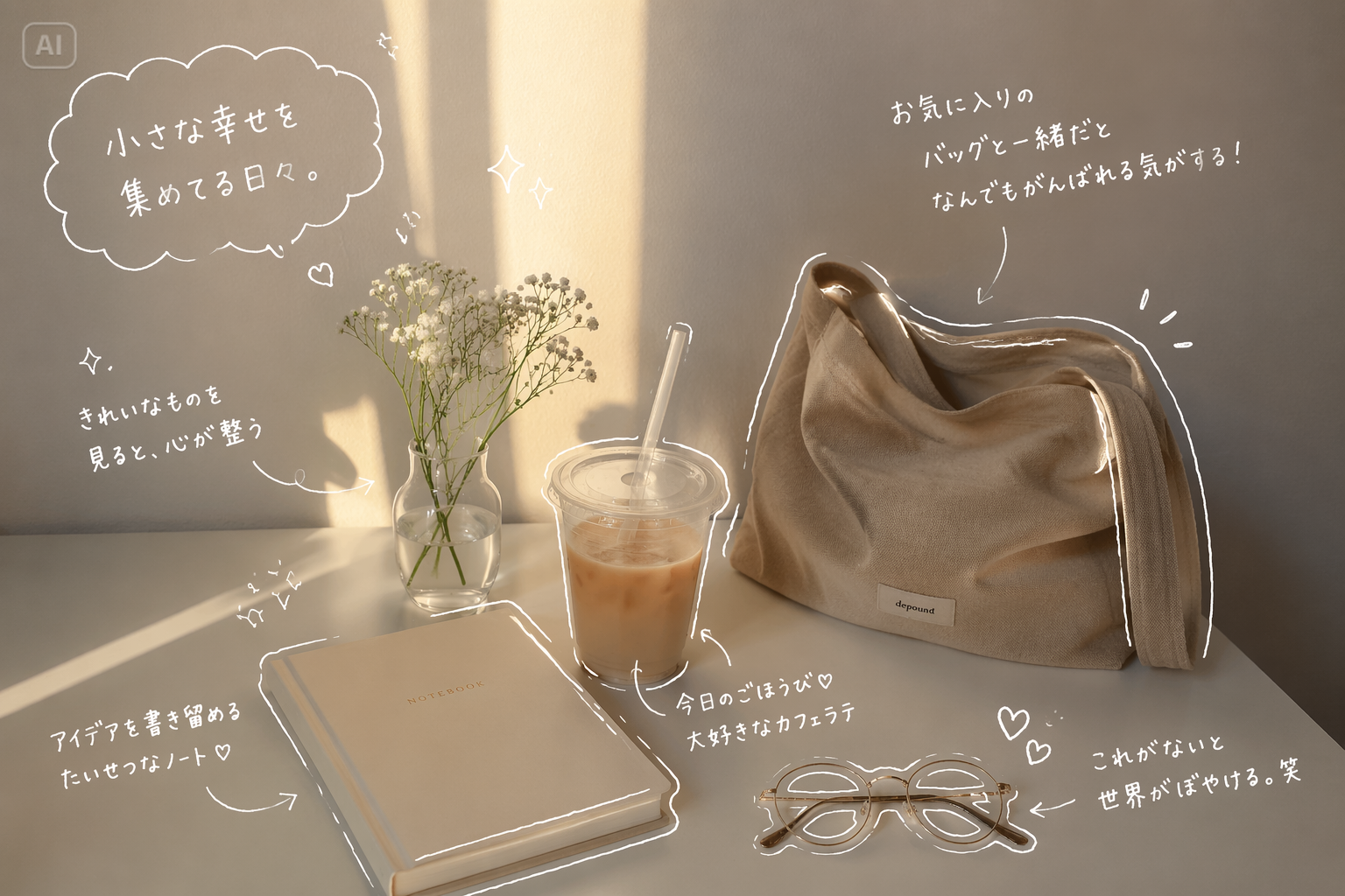 AI hand-drawn annotation generator prompt