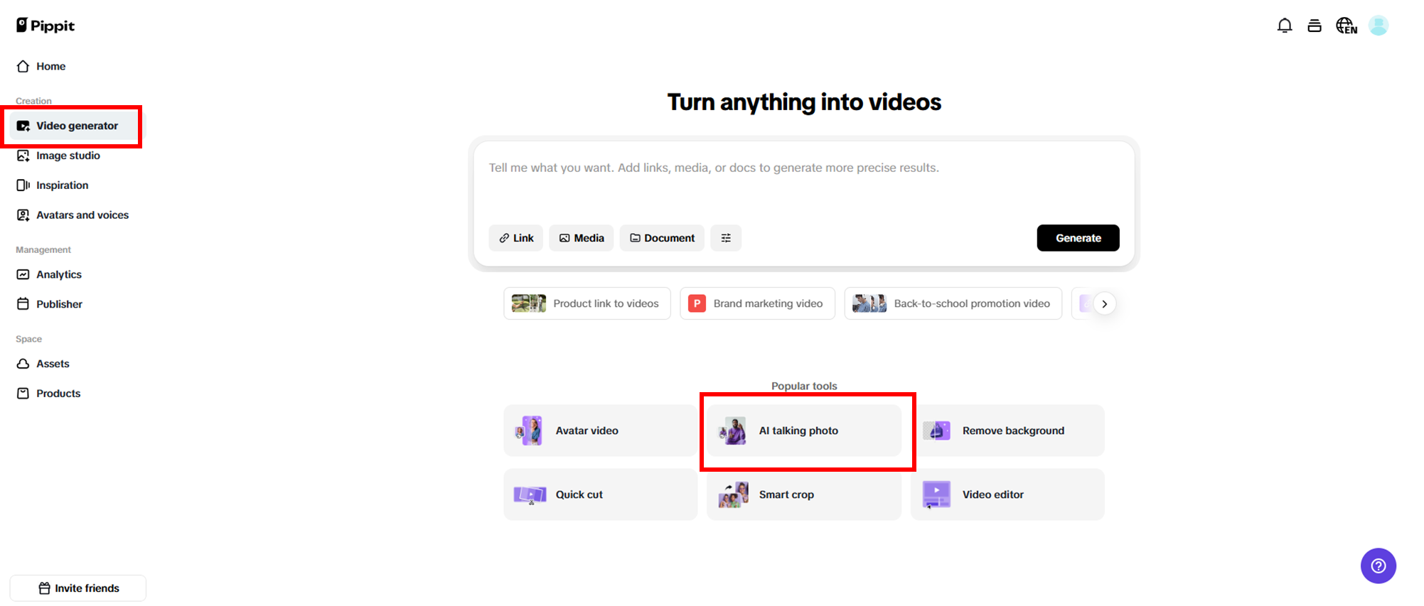 Head towards AI talking photos