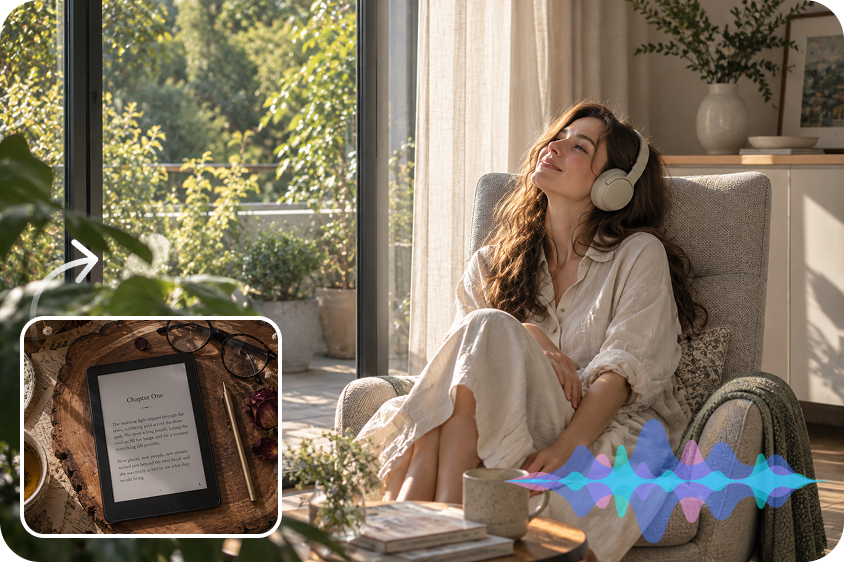 Audiobooks and long-form storytelling