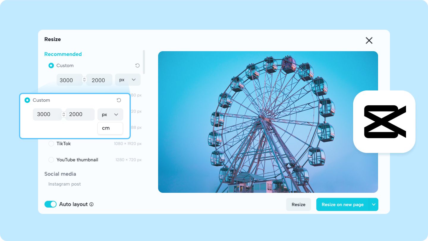 change image size without losing quality