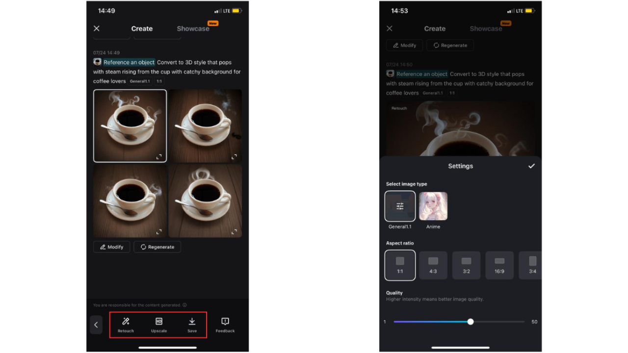 Generate and export image