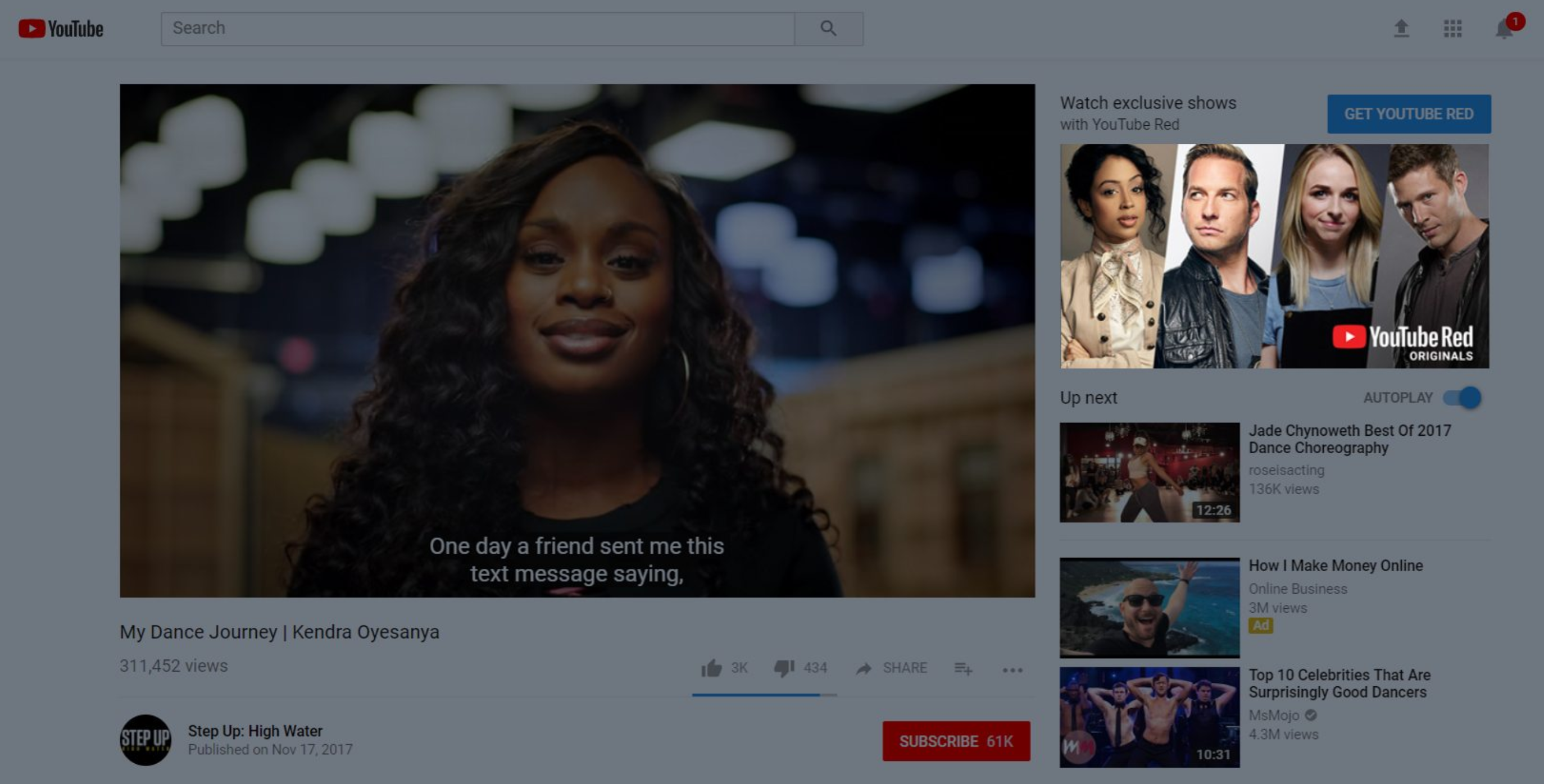 Types of YouTube advertisements: Display ads