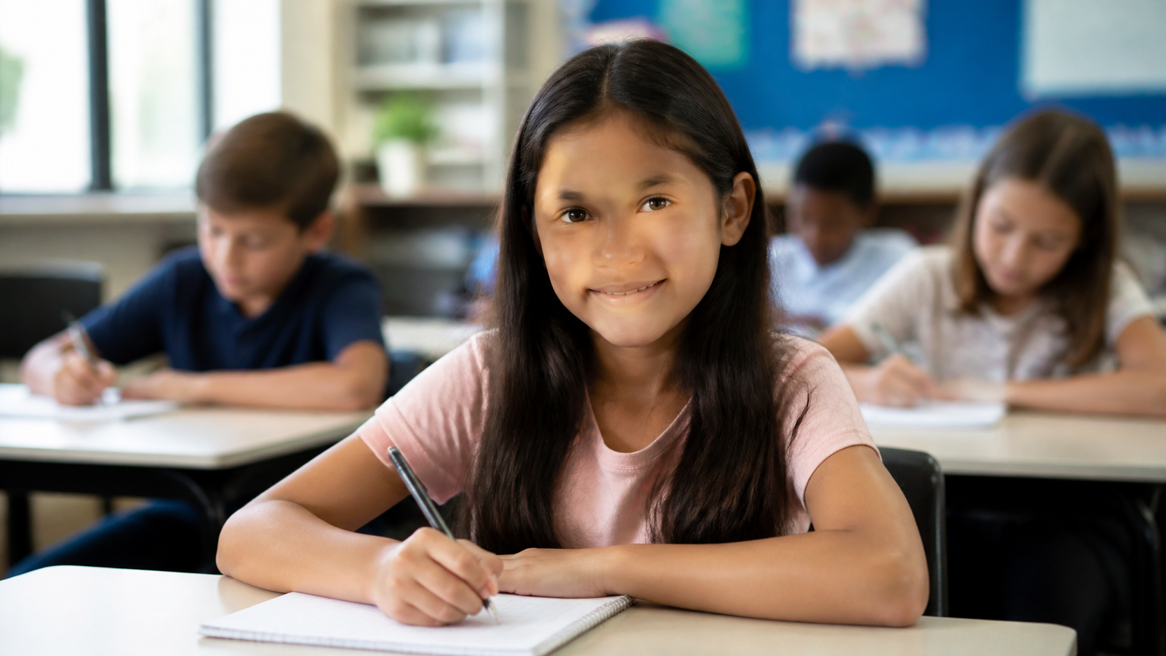 Classroom portrait example