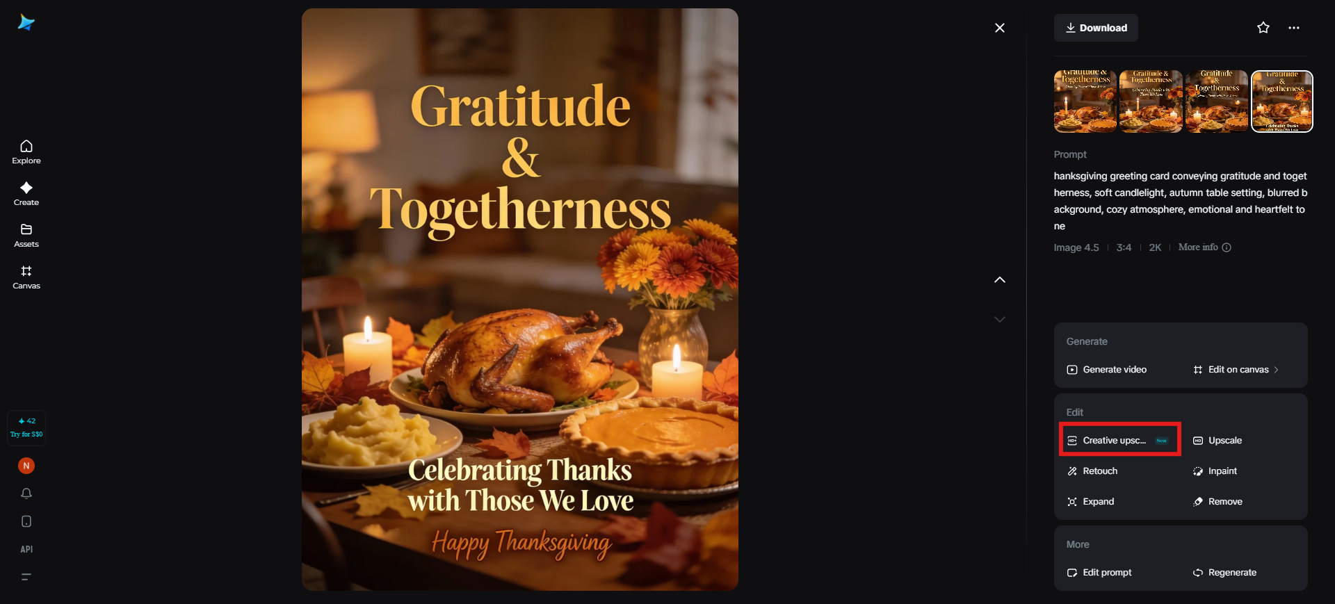 Criativo sofisticado