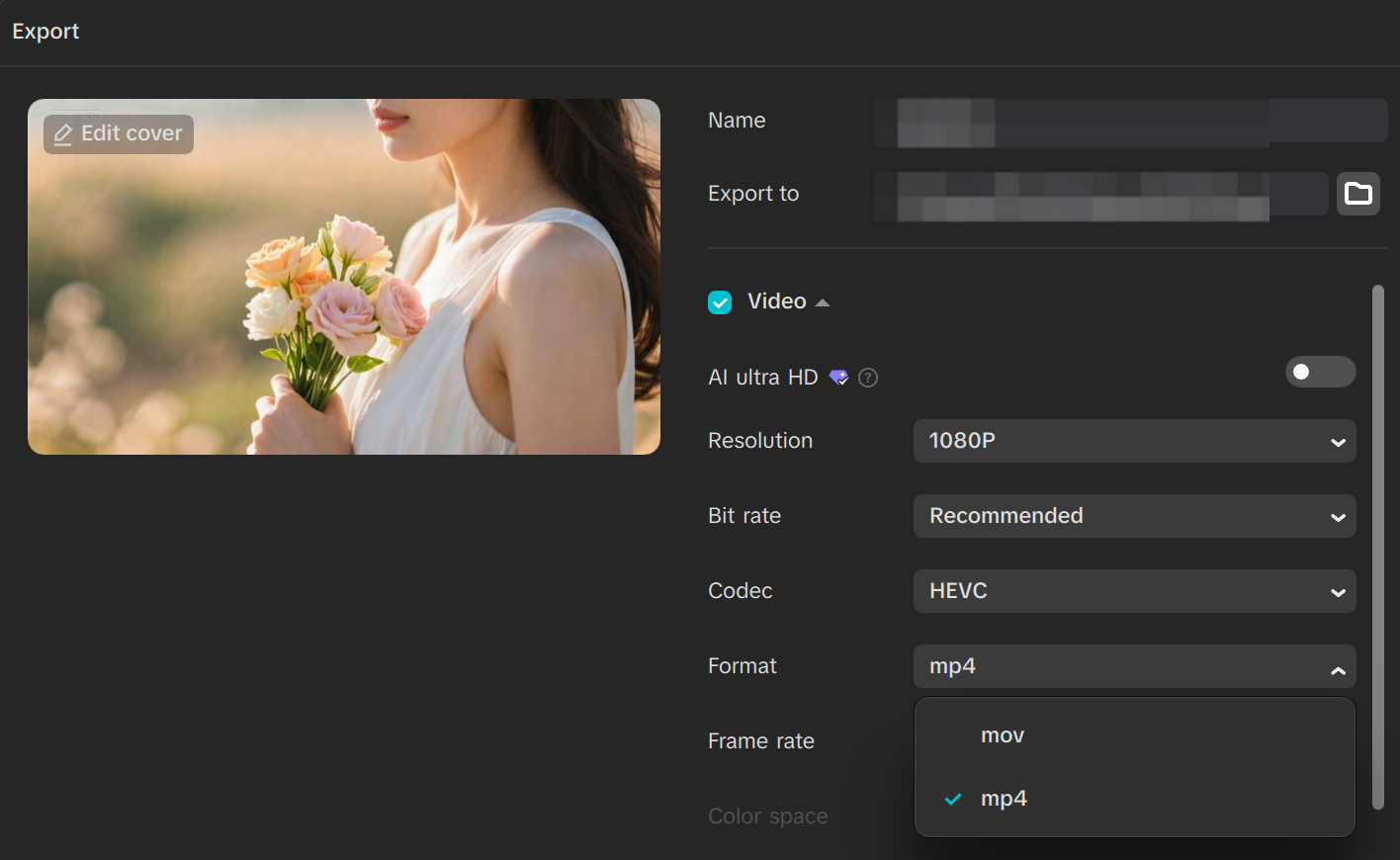 Interface of CapCut desktop video editor - the best tool to know how to change video format to MP4