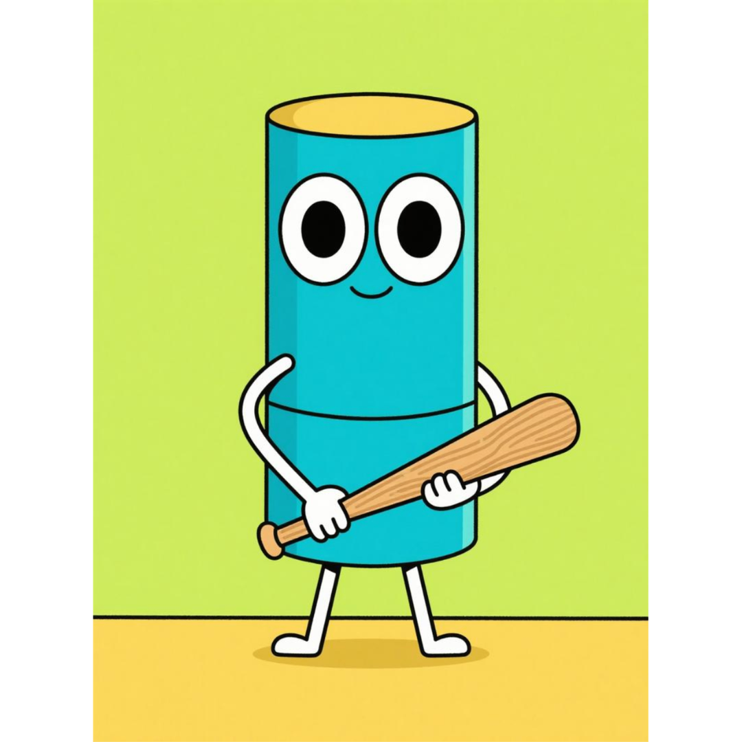 cara menggambar tung tung tung sahur