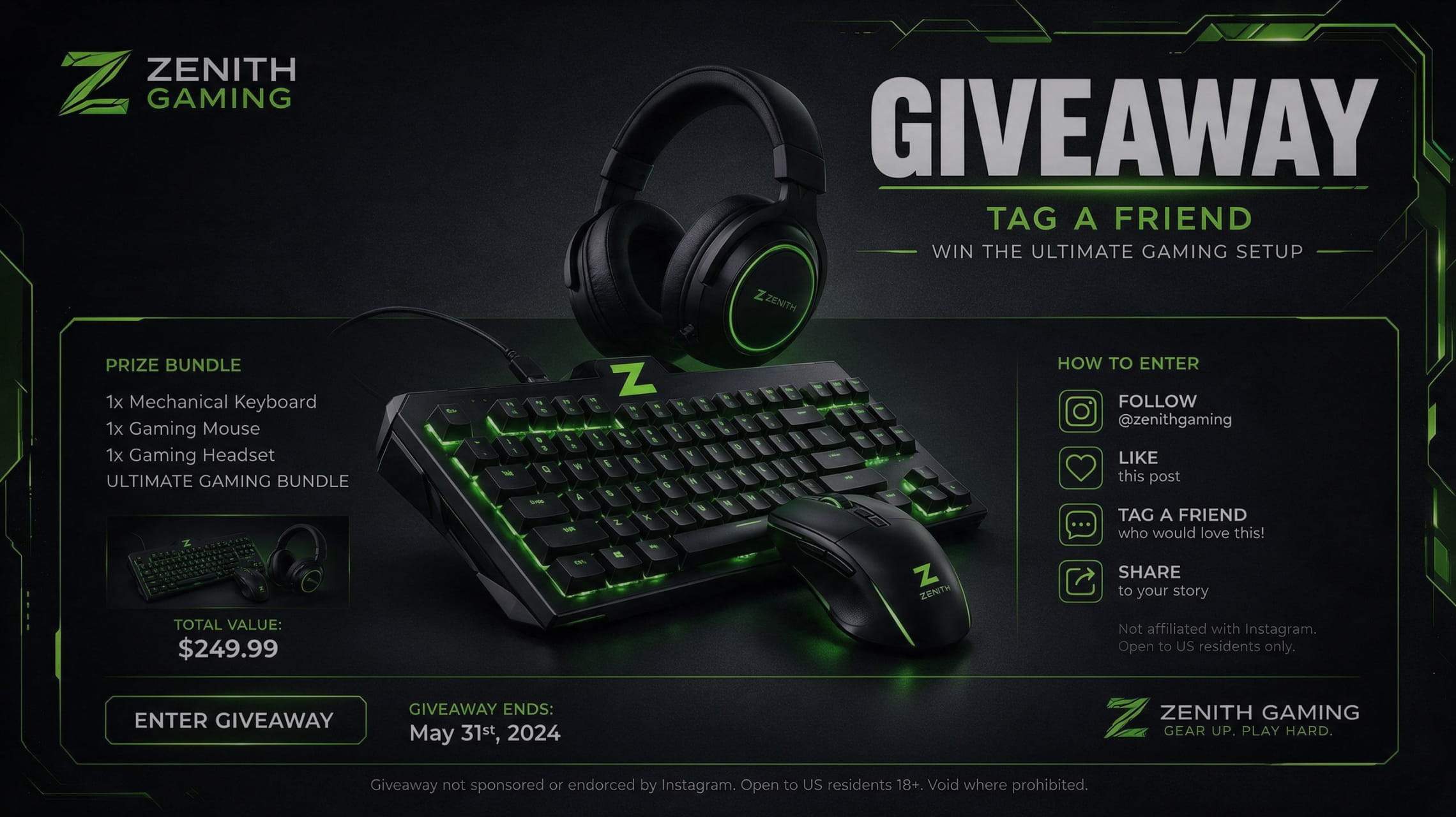 giveaway post
